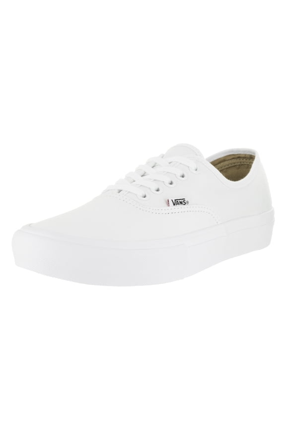 Men's Authentic Pro True White/True White Skate Shoe 11 Men US