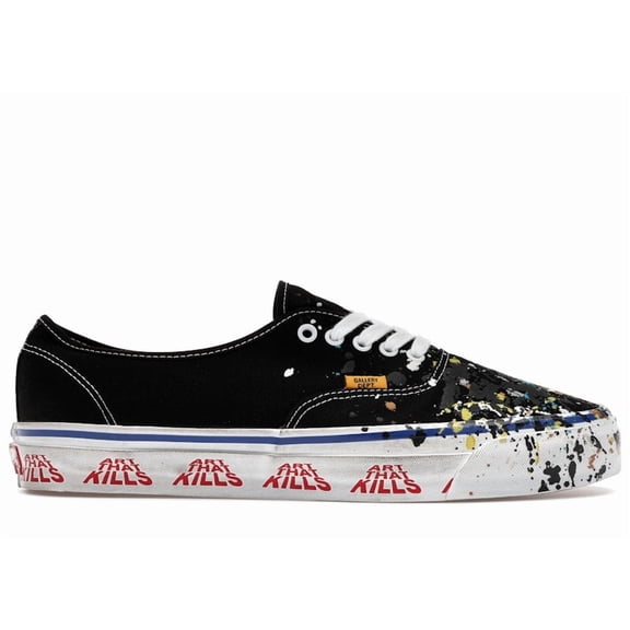 Vans Men's Authentic Reissue 44 Gallery Dept. Art That Kills Black Shoes, from StockX