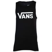 Vans Mens Classic Logo Skateboarding Tank Top-Black