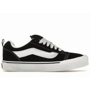 VANS Men's Knu Skool Black White Skateboarding Shoes, from StockX