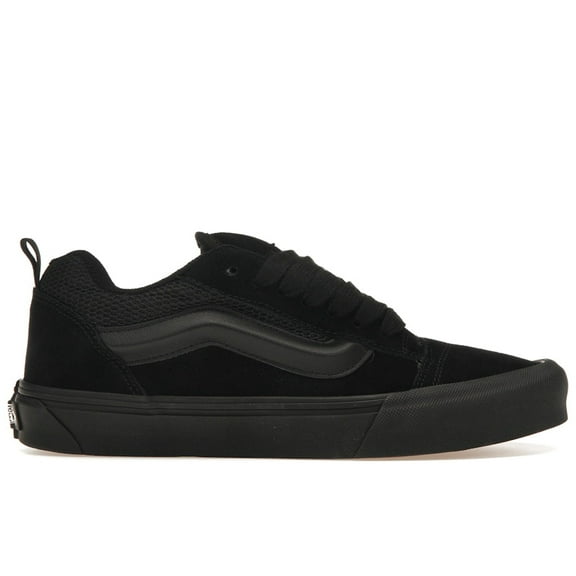 Vans Men's Knu Skool Triple Black Skateboarding Shoes, from StockX