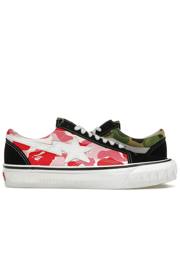 Men's LX Old Skool Bape ABC Multi-Camo Shoes, from StockX