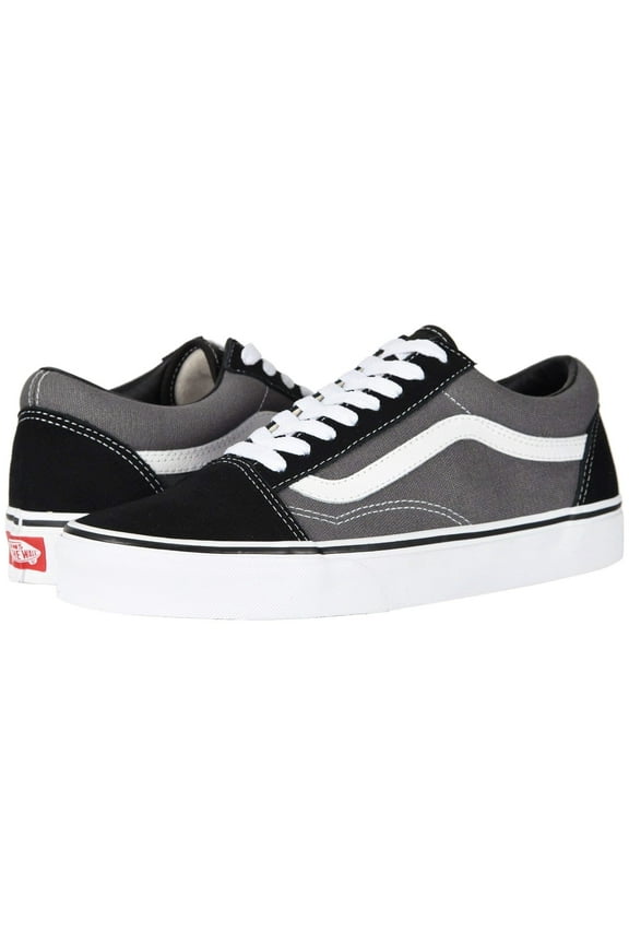 Men's Old Skool Sneaker, Black/Pewter, Size 6.5
