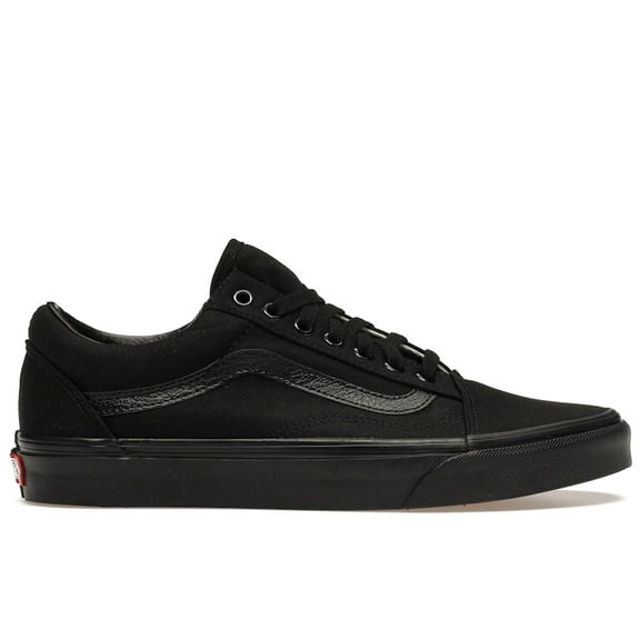 Vans Men's Old Skool Triple Black Skateboarding Shoes, from StockX