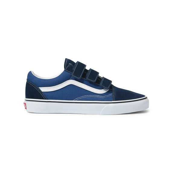 Vans Men's Old Skool V Suede Canvas Dress Blues / True Navy Ankle-High Women' - 11.5M