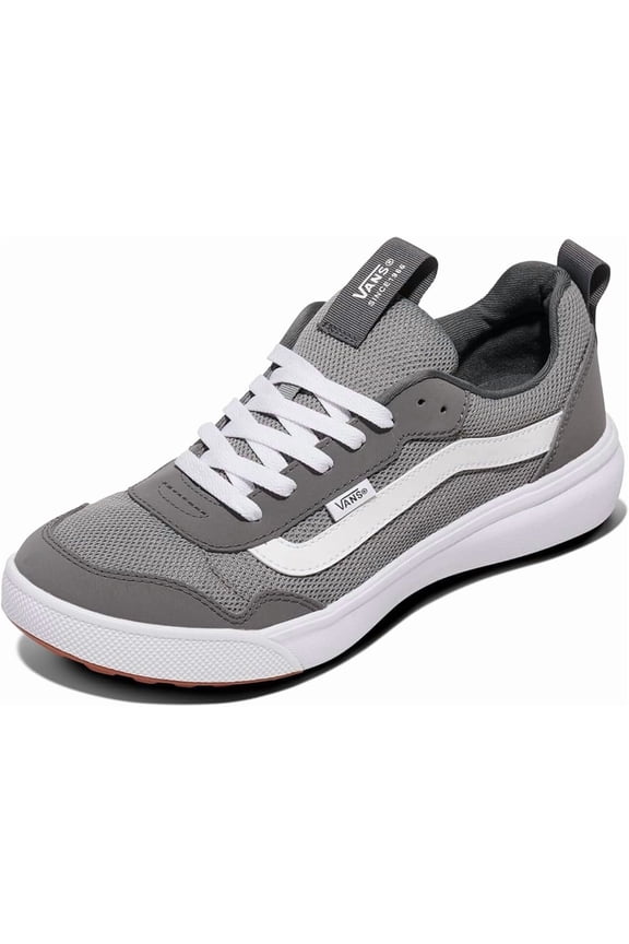 Men's Range BRZ Low Top Athletic Sneakers (Mesh Frost Gray/White) Size 11