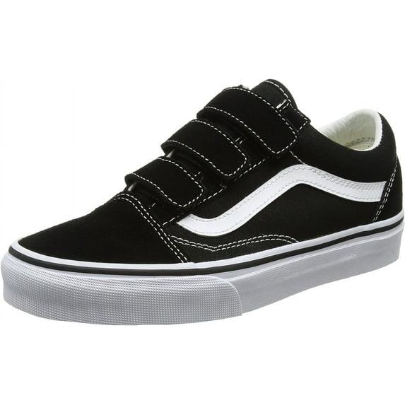 Vans Men's Sneakers Trainers 6.5 Black Black True White Suede Canvas