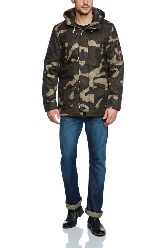 Men's Winter Camouflage Small Winter Jacket Coat