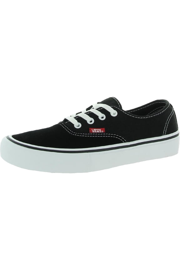 Mens Authentic Pro Suede Lifestyle Skate Shoes Black 7 Medium (D)