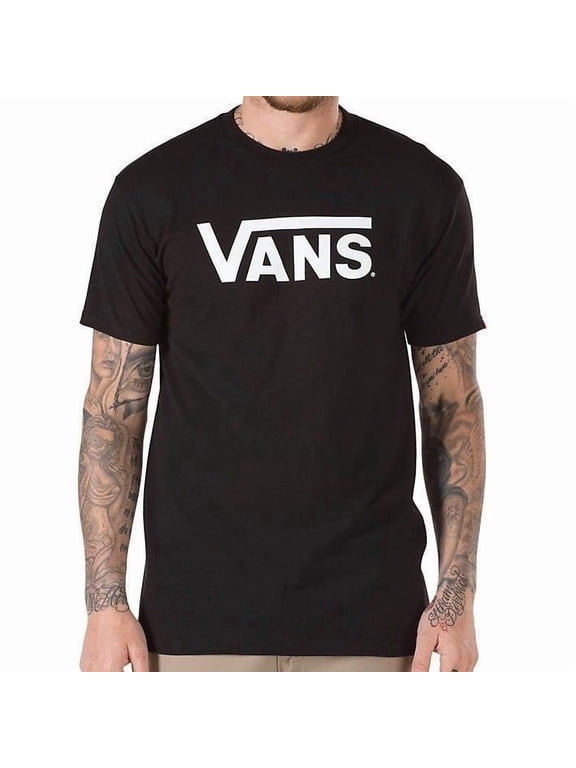 Mens Classic Logo Graphic T-Shirt Black Small
