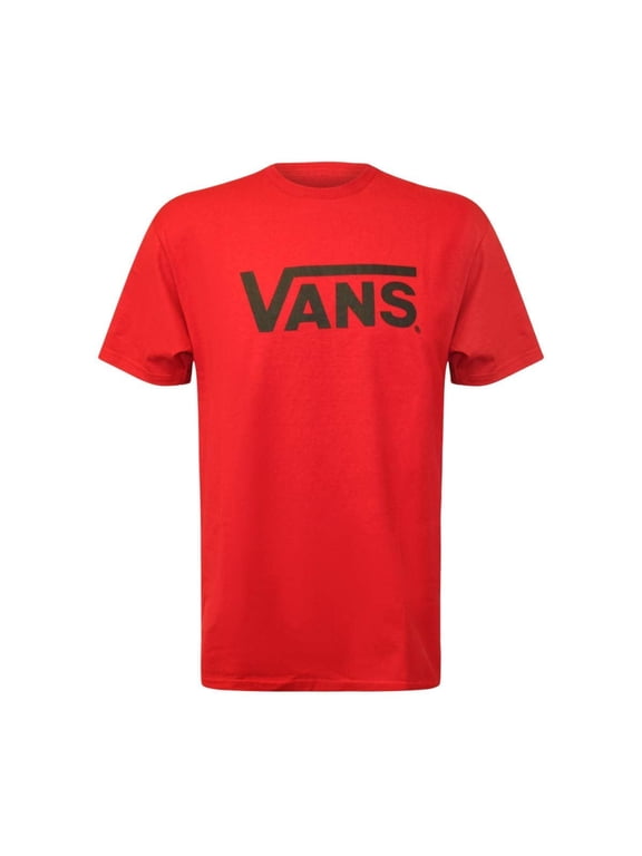 Mens Classic Logo Graphic T-Shirt Large, Red