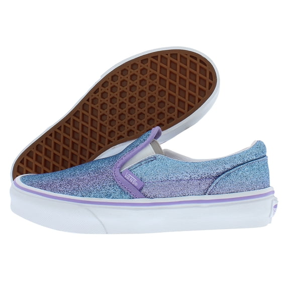Vans Mens Classic Slip-On Canvas Lace Up Skateboarding Shoes