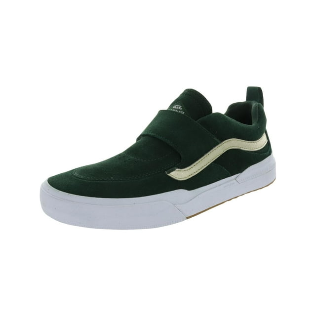 Vans Mens Kyle Pro 2 Suede Metallic Trim Skate Shoes Green 12 Medium (D)