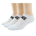 thumbnail image 1 of Vans Classic No Show Socks 3 Pairs Mens Socks Size M, Color: White, 1 of 2