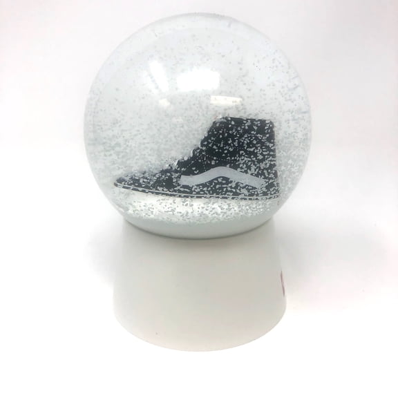 Vans Off The Wall Limited Edition Sk8-Hi Snow Globe Commemorative Desk Weight