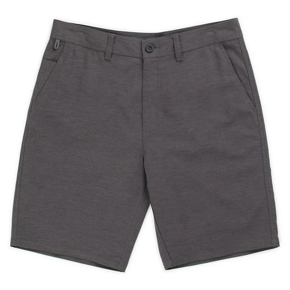 Vans Off The Wall Men's Baywell Decksider Hybrid Boardshorts Swim Walk Shorts (28, Charcoal)