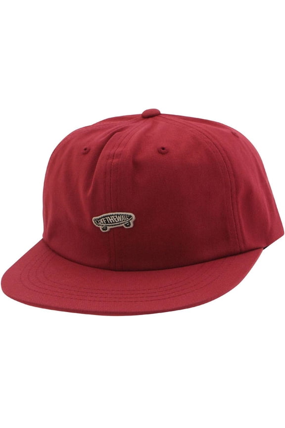 Off The Wall Men's Embroidered Skateboard Patch Unstructured Snapback Hat Cap - Chili Pepper