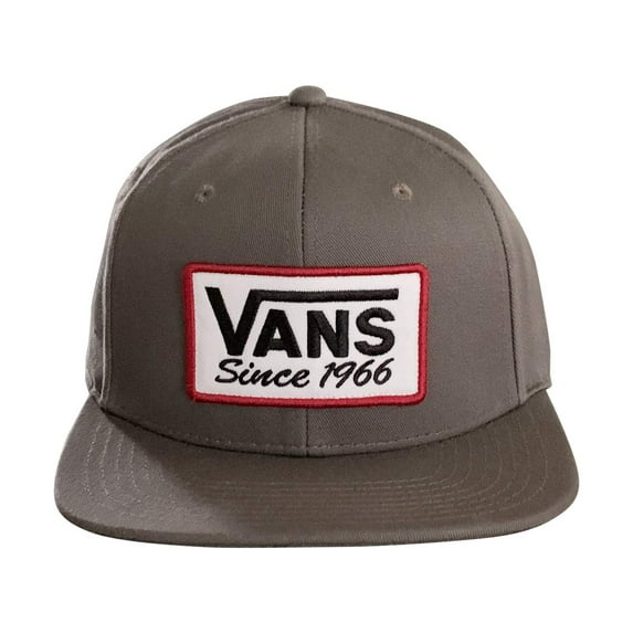 Vans Off The Wall Men's Since 1966 Snapback Hat Cap - Grey