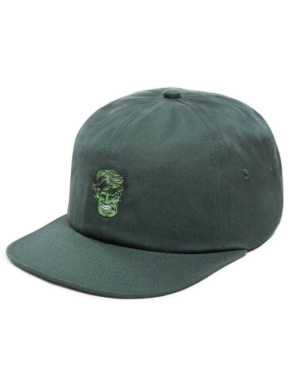 Off The Wall Men's X Marvel Jockey Hat Cap - Darkest Spruce (Hulk)