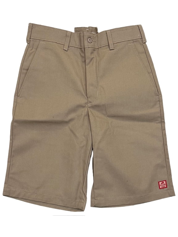 Off The Wall Men's X Red Kap Work Wear Walk Shorts (28, Khaki)