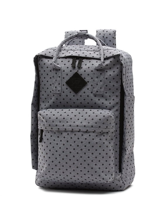Off The Wall Unisex Icono Square Backpack in Blue Wash Twill