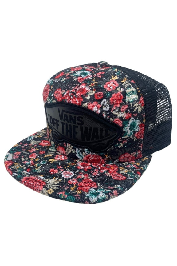 Off The Wall Women's Beach Girl Trucker Hat Cap - Multi Floral