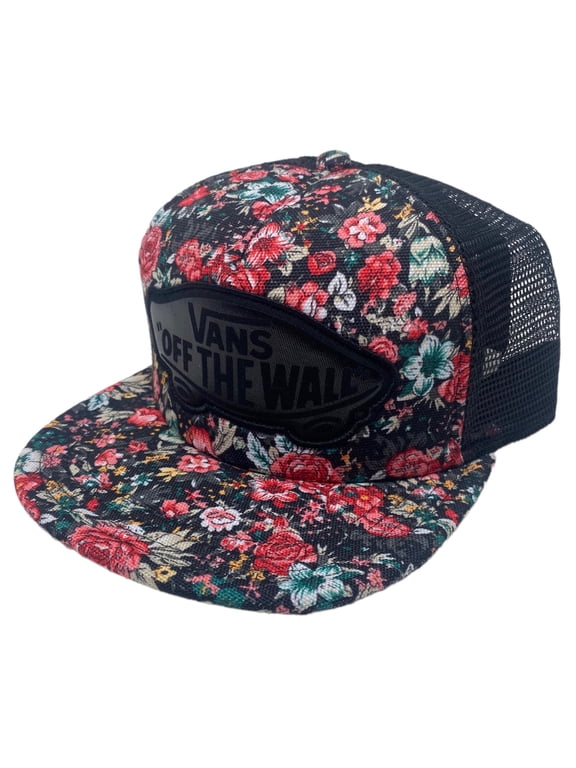 Off The Wall Women's Beach Girl Trucker Hat Cap - Multi Floral