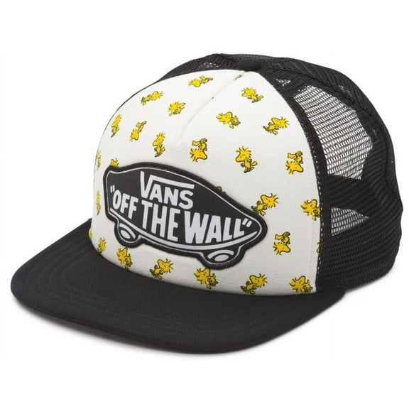 Vans Off The Wall Women's X Peanuts Beach Girl Trucker Hat Cap - Woodstock
