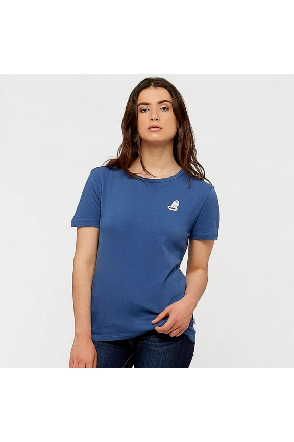 Off The Wall Women's X Peanuts Snoopy Skate Tee T-Shirt - True Navy (X-Small)