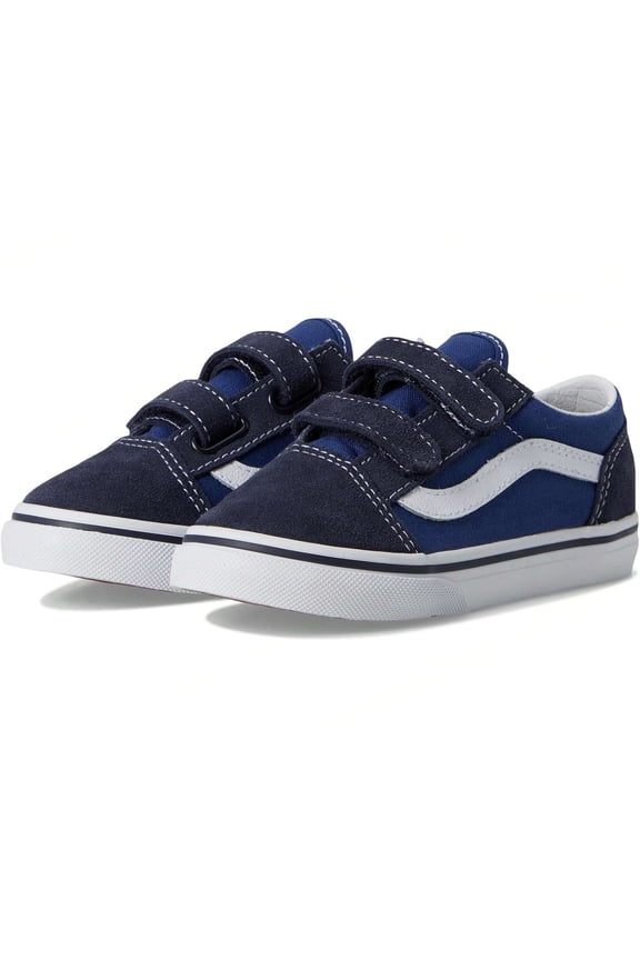 Old Skool Infant Toddler Navy True White size 10