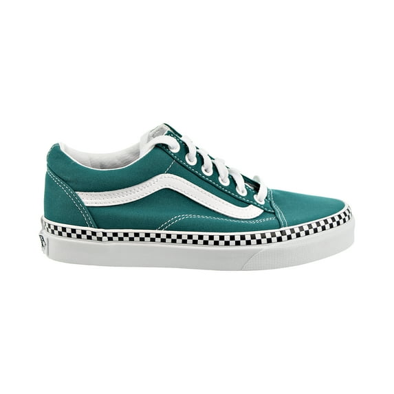 Vans Old Skool Men's Shoes Check Foxing/Quetzal Green/True White vn0a38g1-vr0