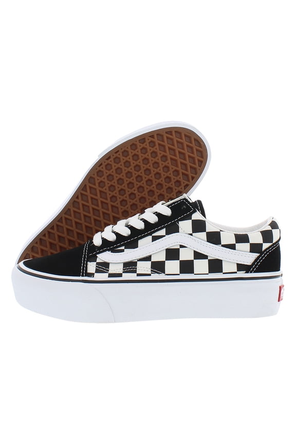 Old Skool Platform Unisex/Adult shoe size Men 4/Women 5.5 Casual VN0A3B3UHRK Checkerboard/Black/True White