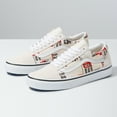 thumbnail image 1 of Vans Old Skool Skate Shoes Packing Tape Blanc De Blanc Red VN0A4U3BWN4, US Men 6 / Women 7.5, 1 of 3