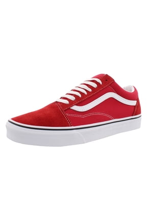 Old Skool Unisex Shoes Size 7.5, Color: Racing Red/True White
