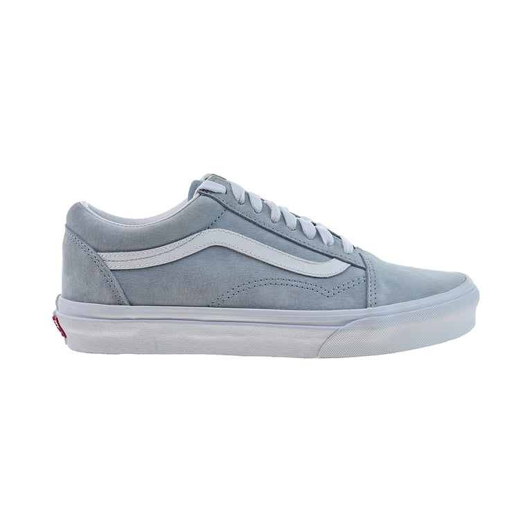 Vans Old Skool Pig Suede Shoes Mens Size 7.5 Blue Fog White Sneakers Vans Old Skool Pig Suede Blue Fog/True White. Now available  main image 3