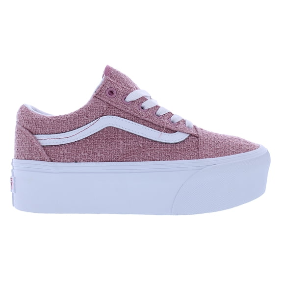 Vans Old Skool Stackform Unisex Shoes Size 4.5, Color: Tweed Foxglove