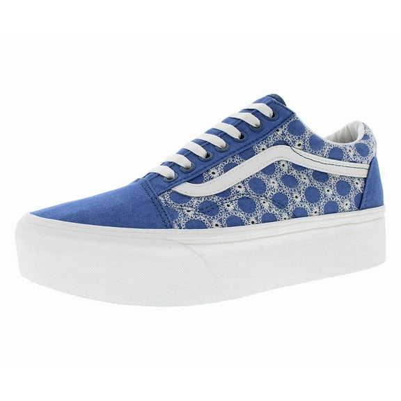 Vans Old Skool Stackform Unisex Shoes Size 6, Color: Denim Mix Blue