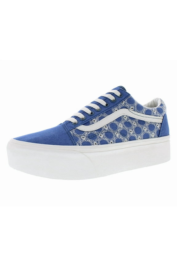 Old Skool Stackform Unisex Shoes Size 8.5, Color: Denim Mix Blue