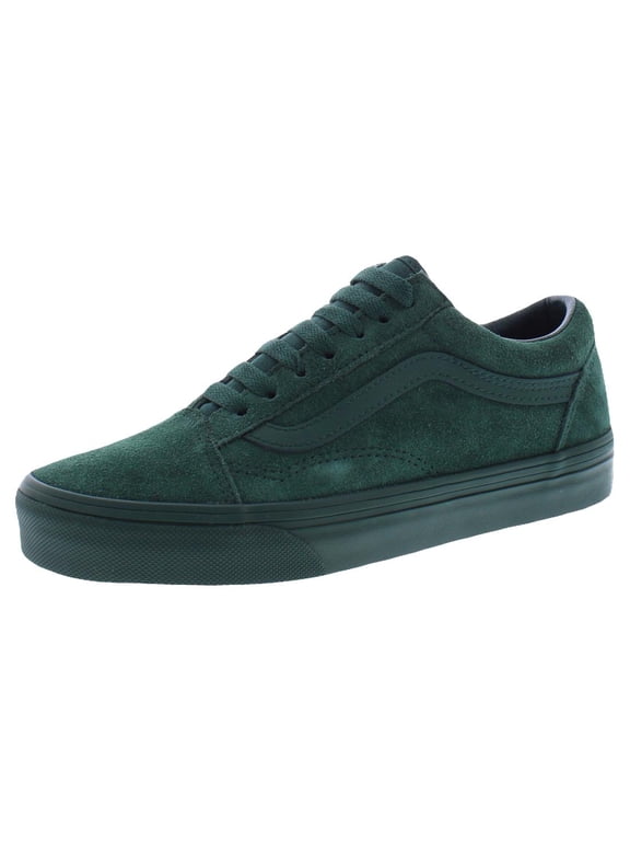 Old Skool Suede GS Boys Shoes Size 5, Color: Emerald