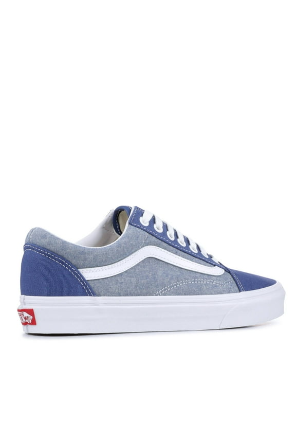 Old Skool Unisex/Adult shoe size 5 Men/6.5 Women  Athletics VN0A38G1VIO Chambray/Canvas True White