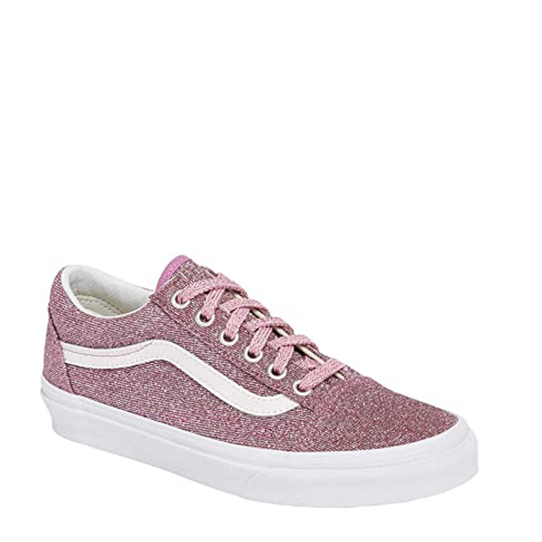 VANS Old Skool Glitter white shoes for women