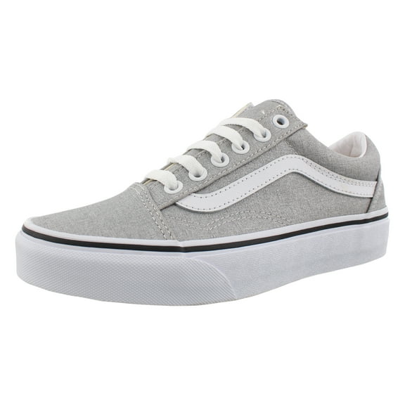 Vans Old Skool Unisex/Adult shoe size Men 3.5/Women 5  Casual VN0A4U3BX1K Silver/True White
