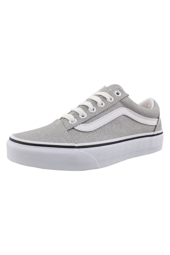 Old Skool Unisex/Adult shoe size Men 3.5/Women 5 Casual VN0A4U3BX1K Silver/True White