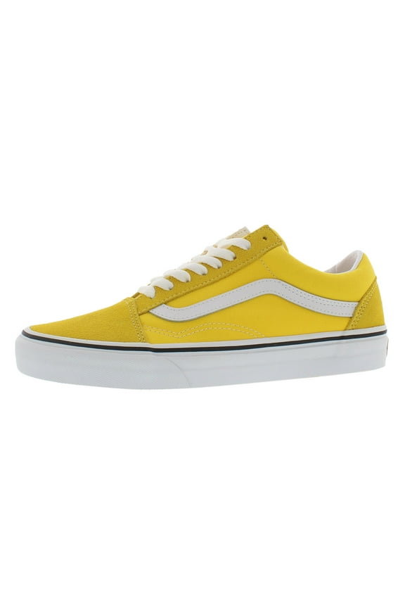 Old Skool Unisex Shoes Mens 4.5/ Womens 6, Color: Cyber Yellow/White