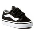 thumbnail image 1 of Vans Old Skool V Black VN000D3YBLK Toddler Size 9C Medium, 1 of 2