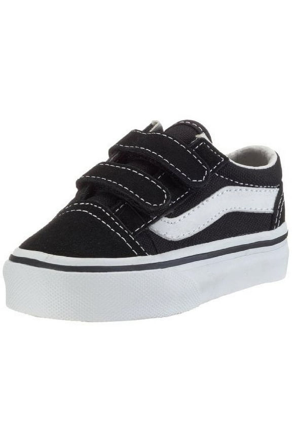 Old Skool V Casual Baby Boys Shoes Size 8, Color: Black/White