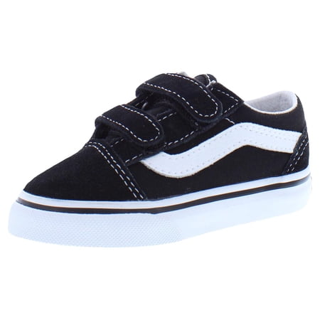 Vans Old Skool V Infant/Toddler Shoes Size 8, Color: Black