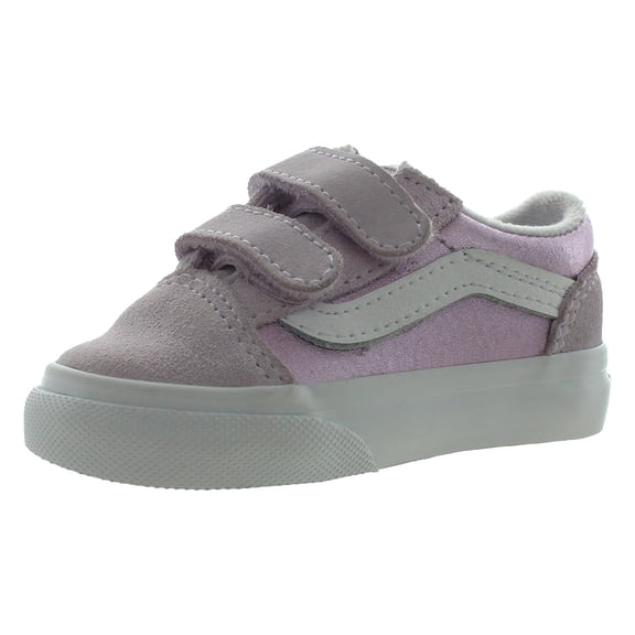 Vans Old Skool V  Infant/Toddler Shoes Size 9, Color: Metallic Lavander
