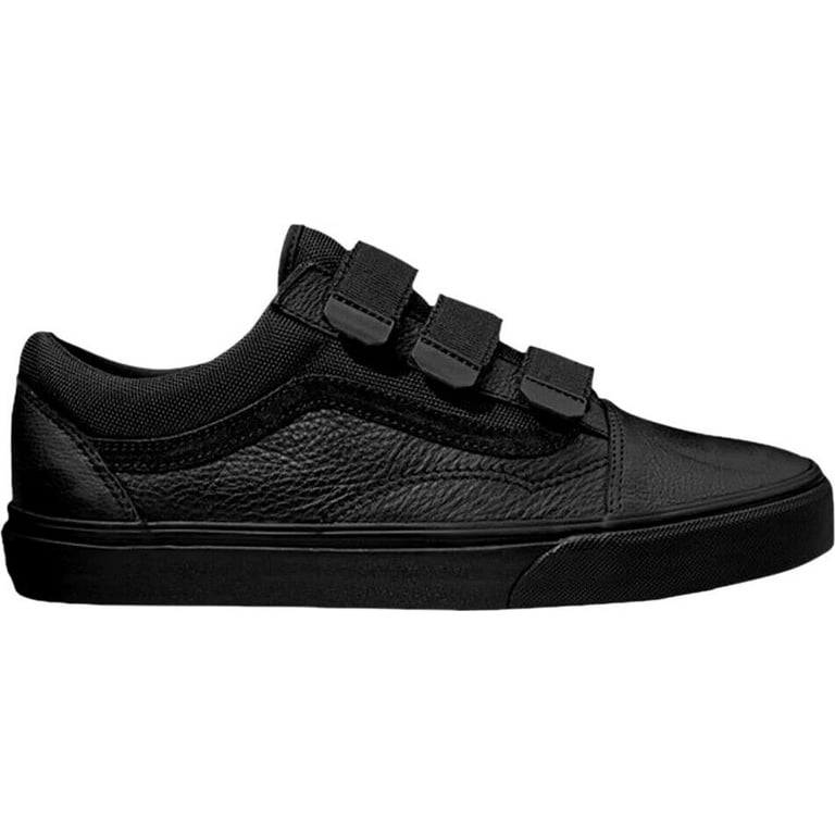 Vans Old Skool V Leather Ballistic/Black Men's Classic Skate Shoes Size 8