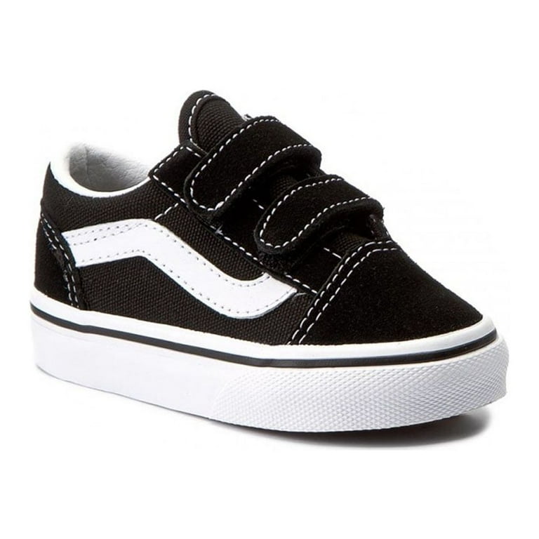Vans Old Skool V Unisex Infant shoe size Toddler 8.5 Casual VN000D3YBLK Black